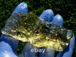 Libyan Desert Glass Meteorite Tektite impact specimen(360 crt)Super Gem AAAA+