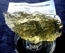 Libyan Desert Glass Meteorite Tektite impact specimen(360 crt)Super Gem AAAA+