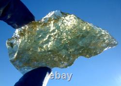 Libyan Desert Glass Meteorite Tektite impact specimen(360 crt)Super Gem AAAA+