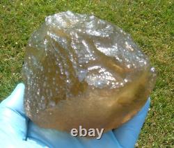 Libyan Desert Glass Meteorite Tektite impact specimen(3700 ct)Big Green 0.75 Kg