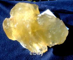 Libyan Desert Glass Meteorite Tektite impact specimen(3875 crt)(3/4Kg) Very Big