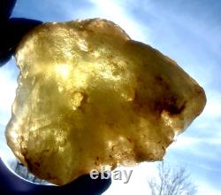 Libyan Desert Glass Meteorite Tektite impact specimen(3875 crt)(3/4Kg) Very Big