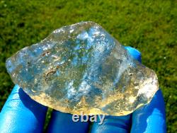 Libyan Desert Glass Meteorite Tektite impact specimen(395 ct)Dimples Super GEM