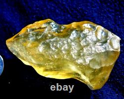 Libyan Desert Glass Meteorite Tektite impact specimen(400 crt) Super Gem AAAAA+