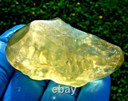 Libyan Desert Glass Meteorite Tektite impact specimen(400 crt) Super Gem AAAAA+