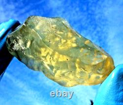 Libyan Desert Glass Meteorite Tektite impact specimen(400 crt) Super Gem AAAAA+