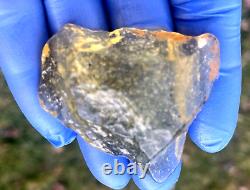 Libyan Desert Glass Meteorite Tektite impact specimen(400 crt)Super Gem AAAA