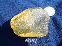 Libyan Desert Glass Meteorite Tektite impact specimen(425 crt) Super Gem AAAAA