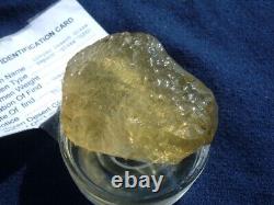 Libyan Desert Glass Meteorite Tektite impact specimen(425 crt) Super Gem AAAAA