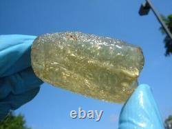 Libyan Desert Glass Meteorite Tektite impact specimen(425 crt) Super Gem AAAAA