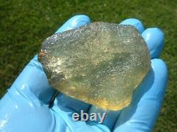 Libyan Desert Glass Meteorite Tektite impact specimen(425 crt) Super Gem AAAAA