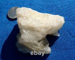 Libyan Desert Glass Meteorite Tektite impact specimen(425 ct) White Nice Shape