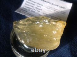 Libyan Desert Glass Meteorite Tektite impact specimen(430 crt) Soft Gem AAAAA