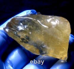 Libyan Desert Glass Meteorite Tektite impact specimen(430 crt) Soft Gem AAAAA