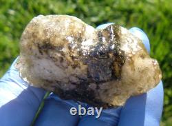 Libyan Desert Glass Meteorite Tektite impact specimen(430 crt) one of its Kind