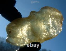 Libyan Desert Glass Meteorite Tektite impact specimen(435 ct)Nice Gem Top AAAA