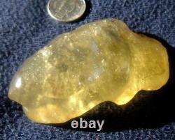 Libyan Desert Glass Meteorite Tektite impact specimen(435 ct)Nice Gem Top AAAA