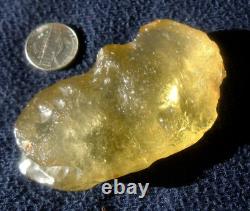 Libyan Desert Glass Meteorite Tektite impact specimen(435 ct)Nice Gem Top AAAA