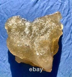 Libyan Desert Glass Meteorite Tektite impact specimen(4435 crt)Very big (887 g)