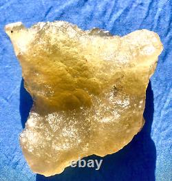 Libyan Desert Glass Meteorite Tektite impact specimen(4435 crt)Very big (887 g)