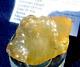 Libyan Desert Glass Meteorite Tektite Impact Specimen(450 Crt)dimples Gem Aaaaa