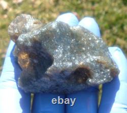 Libyan Desert Glass Meteorite Tektite impact specimen(455 crt) Super Rare- Gray