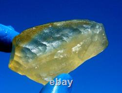 Libyan Desert Glass Meteorite Tektite impact specimen(465 crt)Dimples Gem AAA+