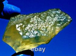 Libyan Desert Glass Meteorite Tektite impact specimen(465 crt)Dimples Gem AAA+