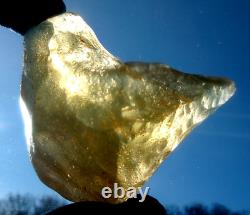 Libyan Desert Glass Meteorite Tektite impact specimen(475 crt) one of its kind