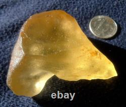 Libyan Desert Glass Meteorite Tektite impact specimen(475 crt) one of its kind