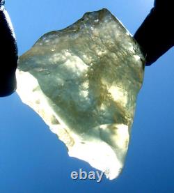 Libyan Desert Glass Meteorite Tektite impact specimen(480 crt) Big Heart shape