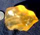 Libyan Desert Glass Meteorite Tektite Impact Specimen(480 Crt)dimples Gem Aaaaa