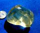 Libyan Desert Glass Meteorite Tektite Impact Specimen(485 Ct) Super Gem Aaaa+