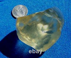 Libyan Desert Glass Meteorite Tektite impact specimen(485 ct) Super Gem AAAA+