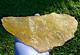 Libyan Desert Glass Meteorite Tektite Impact Specimen(5000 Crt)flat- Big (1 Kg)