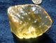 Libyan Desert Glass Meteorite Tektite Impact Specimen(500 Crt)dimples Super Gem