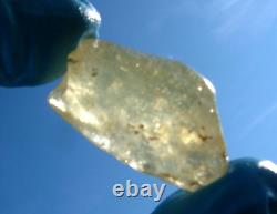 Libyan Desert Glass Meteorite Tektite impact specimen(500 crt)Small Gems Lot#17