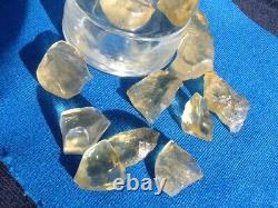 Libyan Desert Glass Meteorite Tektite impact specimen(500 crt)Small Gems Lot#18