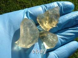 Libyan Desert Glass Meteorite Tektite impact specimen(500 crt)Small Gems Lot#18