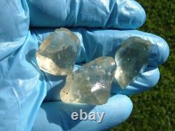 Libyan Desert Glass Meteorite Tektite impact specimen(500 crt)Small Gems Lot#18