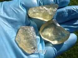 Libyan Desert Glass Meteorite Tektite impact specimen(500 crt)Small Gems Lot#20