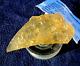 Libyan Desert Glass Meteorite Tektite Impact Specimen(505 Ct)dimples Gem A+