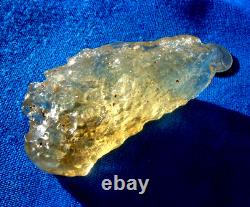 Libyan Desert Glass Meteorite Tektite impact specimen(505 ct)dimples Gem A+