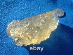 Libyan Desert Glass Meteorite Tektite impact specimen(505 ct)dimples Gem A+