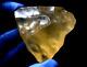 Libyan Desert Glass Meteorite Tektite Impact Specimen(540 Crt)dimples Super Gem