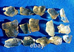 Libyan Desert Glass Meteorite Tektite impact specimen(550 crt)Small Gems Lot#14