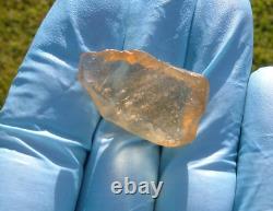 Libyan Desert Glass Meteorite Tektite impact specimen(550 crt)Small Gems Lot#14