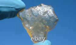 Libyan Desert Glass Meteorite Tektite impact specimen(550 crt)Small Gems Lot#14