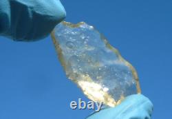 Libyan Desert Glass Meteorite Tektite impact specimen(550 crt)Small Gems Lot#14