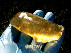 Libyan Desert Glass Meteorite Tektite impact specimen(565 crt)Super Gem AAAA+